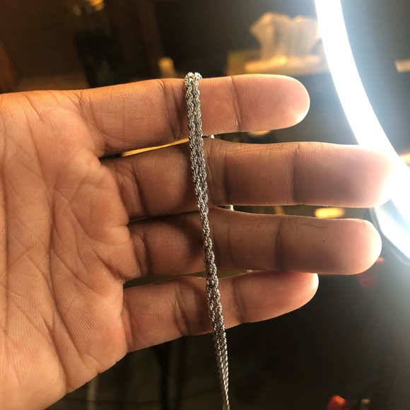 Custom Cuff Rope Chain 26 inch Mens Brand New - Picture 2 of 3